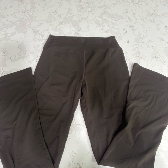 Sunzel Brown Flare Leggings - Picture 2 of 4
